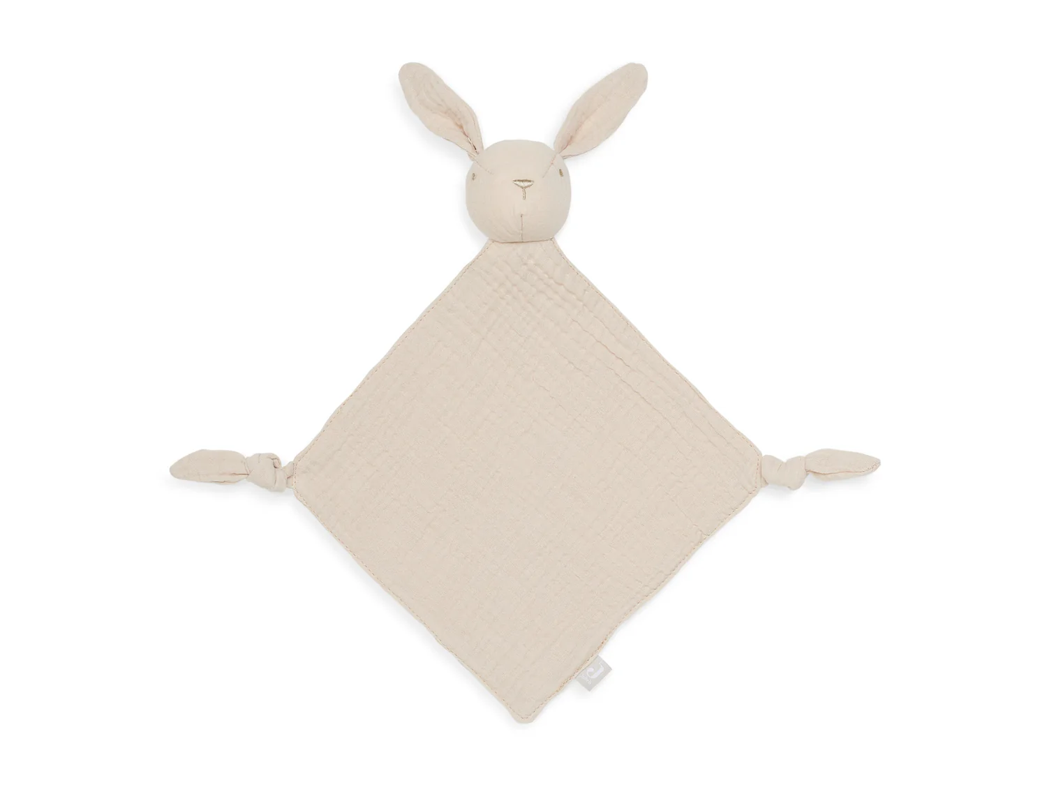 Серветка‑комфортер Jollein Bunny Ears, колір нуга – інтернет-магазин Jollein