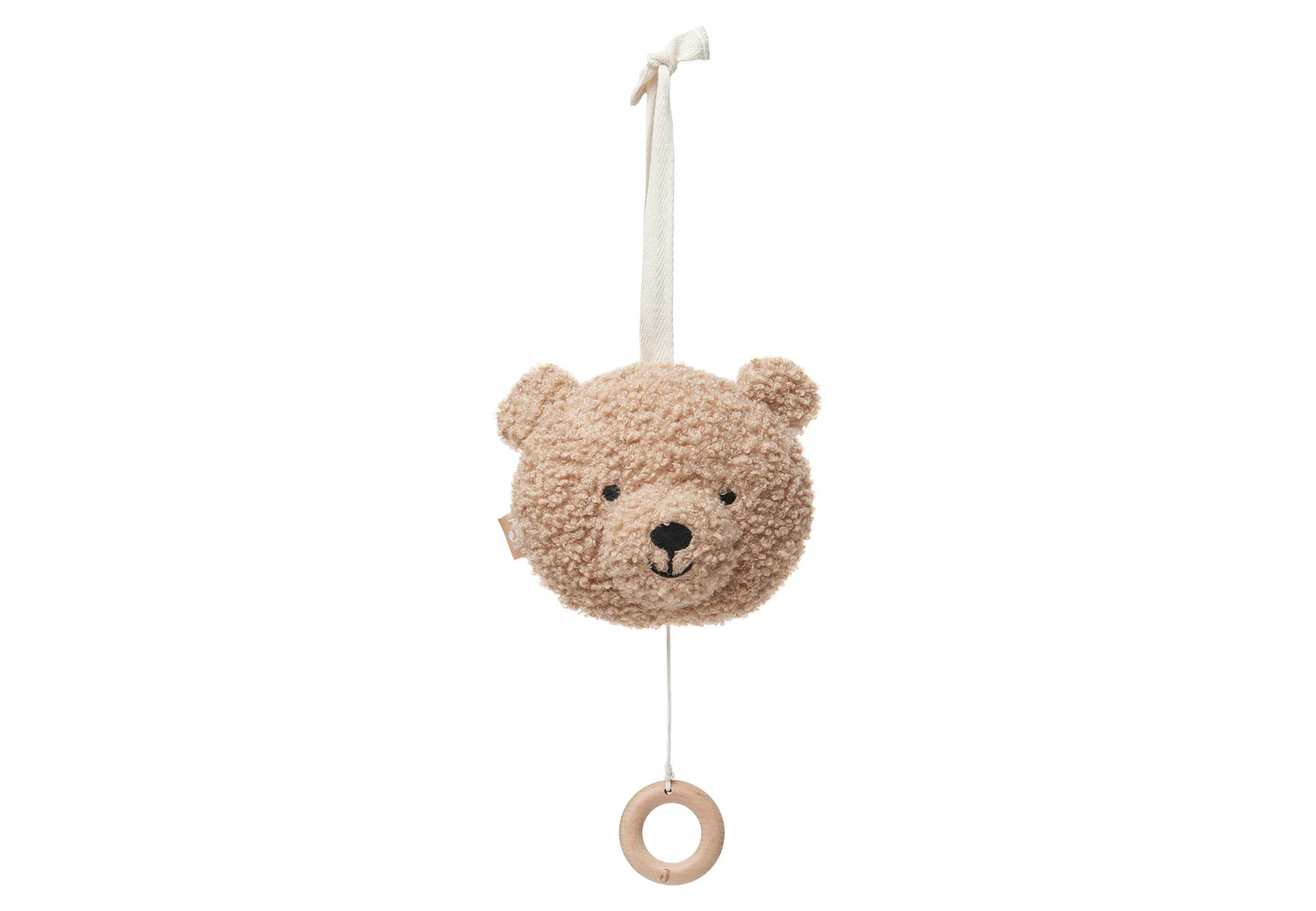 Музична підвіска Jollein Teddy Bear, бісквітна – інтернет-магазин Jollein