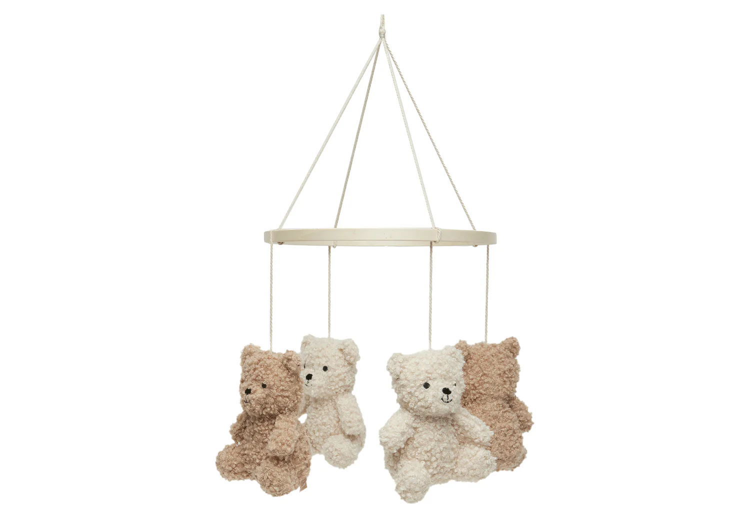 Мобіль Jollein Teddy Bear, натуральний/бісквітний – інтернет-магазин Jollein