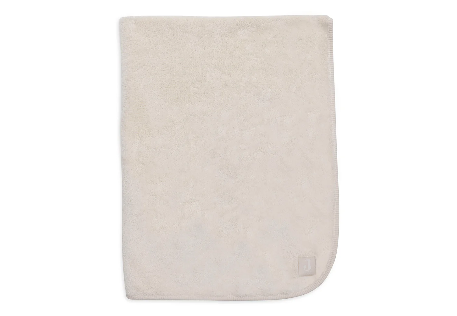 Колискова двостороння ковдра Jollein Sherpa/Jersey 75×100, вівсяна – інтернет-магазин Jollein