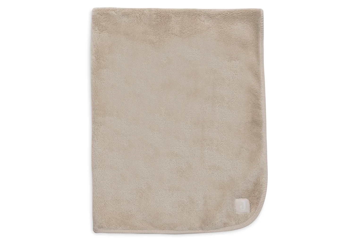 Колискова двостороння ковдра Jollein Sherpa/Jersey 75×100, теплий пісок – інтернет-магазин Jollein