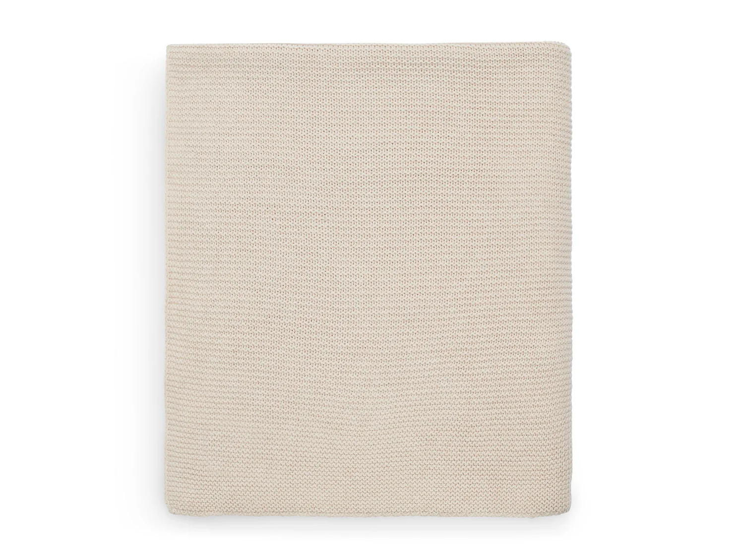 Дитяча в’язана ковдра Jollein Basic Knit 100×150, нуга – інтернет-магазин Jollein