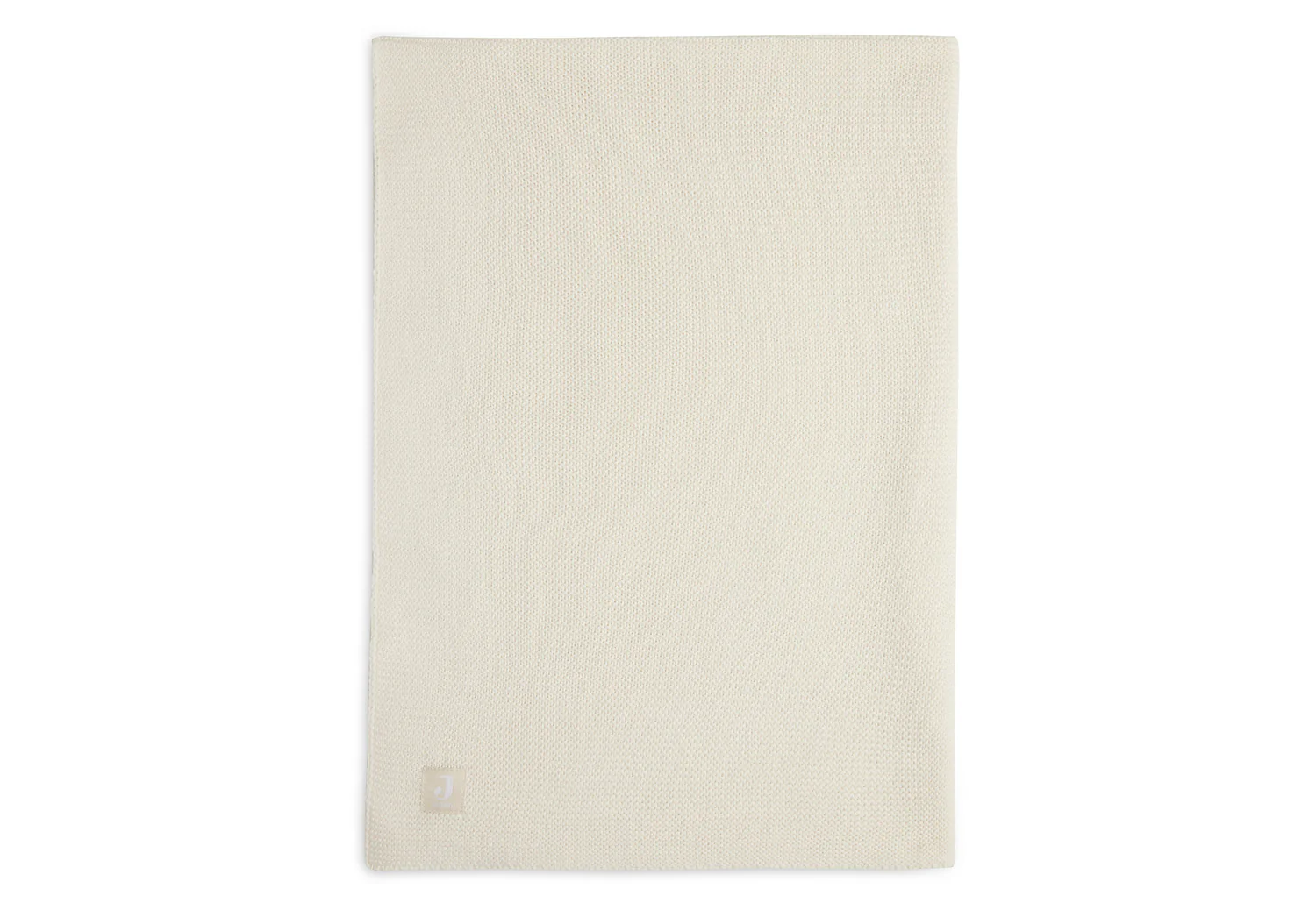 Дитяча в’язана ковдра Jollein Basic Knit 100×150, айворі – інтернет-магазин Jollein