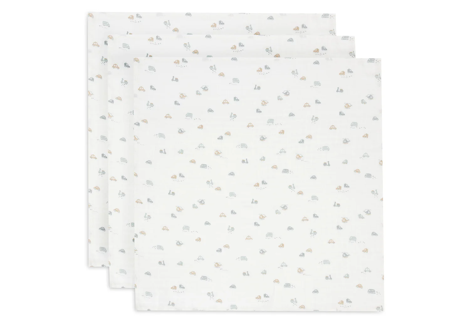 Муслінові пелюшки Jollein Small 70×70, On The Go, 3 шт. – інтернет-магазин Jollein