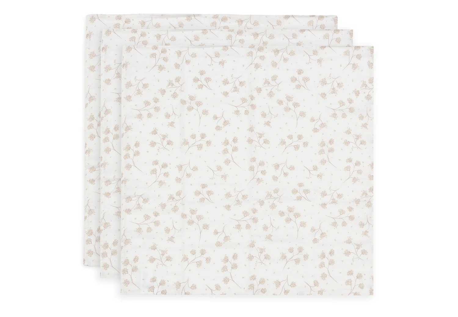 Муслінові пелюшки Jollein 70×70, Leafy Dreams, 3 шт. – інтернет-магазин Jollein
