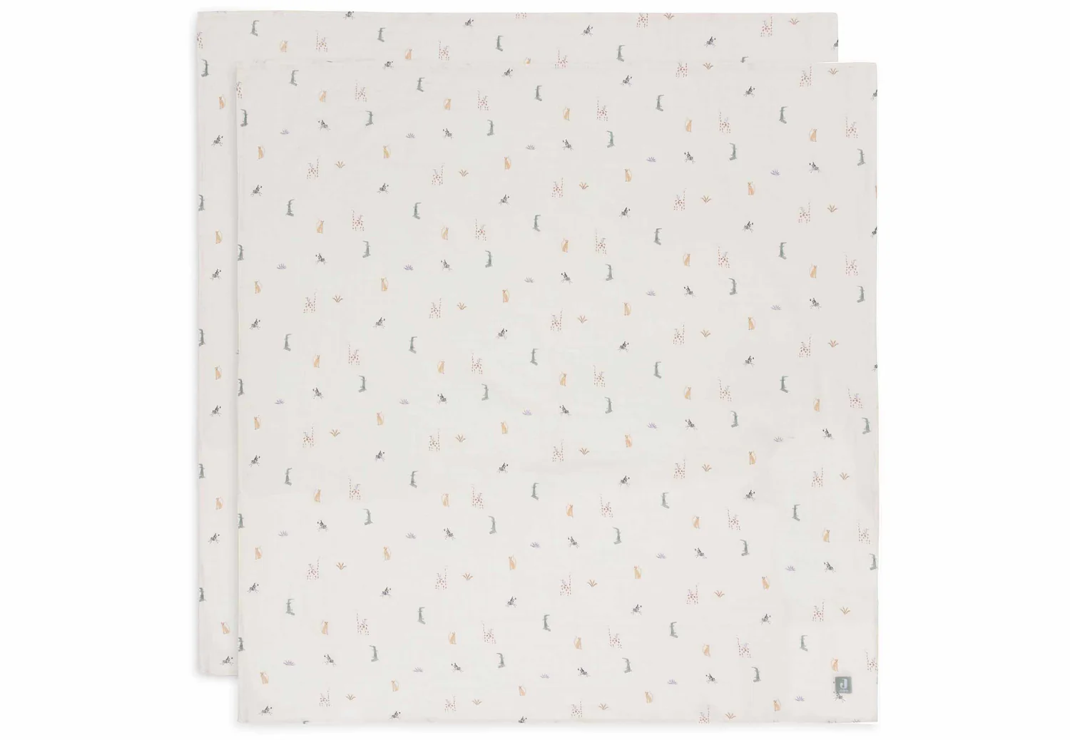 Муслінові пелюшки Jollein 115×115, Jungle Jambo, 2 шт. – інтернет-магазин Jollein