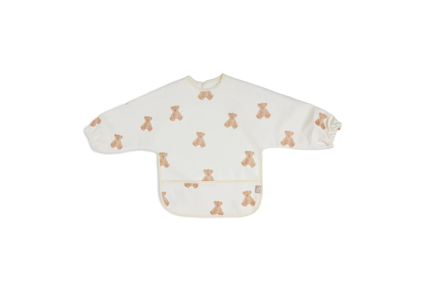 Нагрудник Jollein Waterproof з рукавами, Teddy Bear – інтернет-магазин Jollein