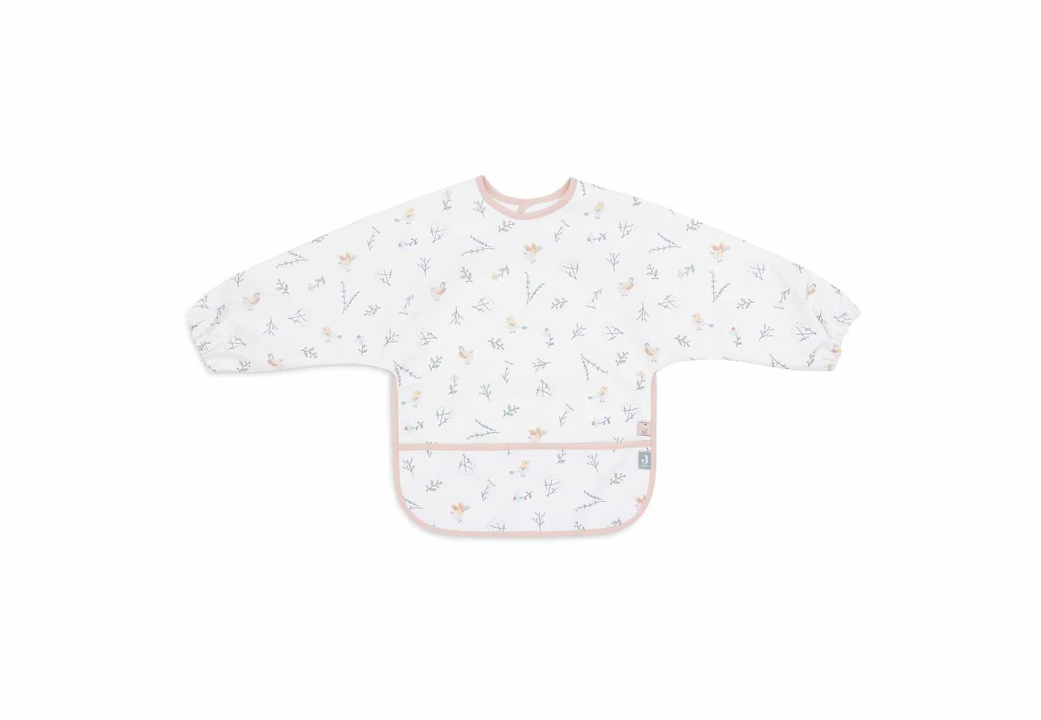 Нагрудник Jollein Waterproof з рукавами, Lovely Birds – інтернет-магазин Jollein