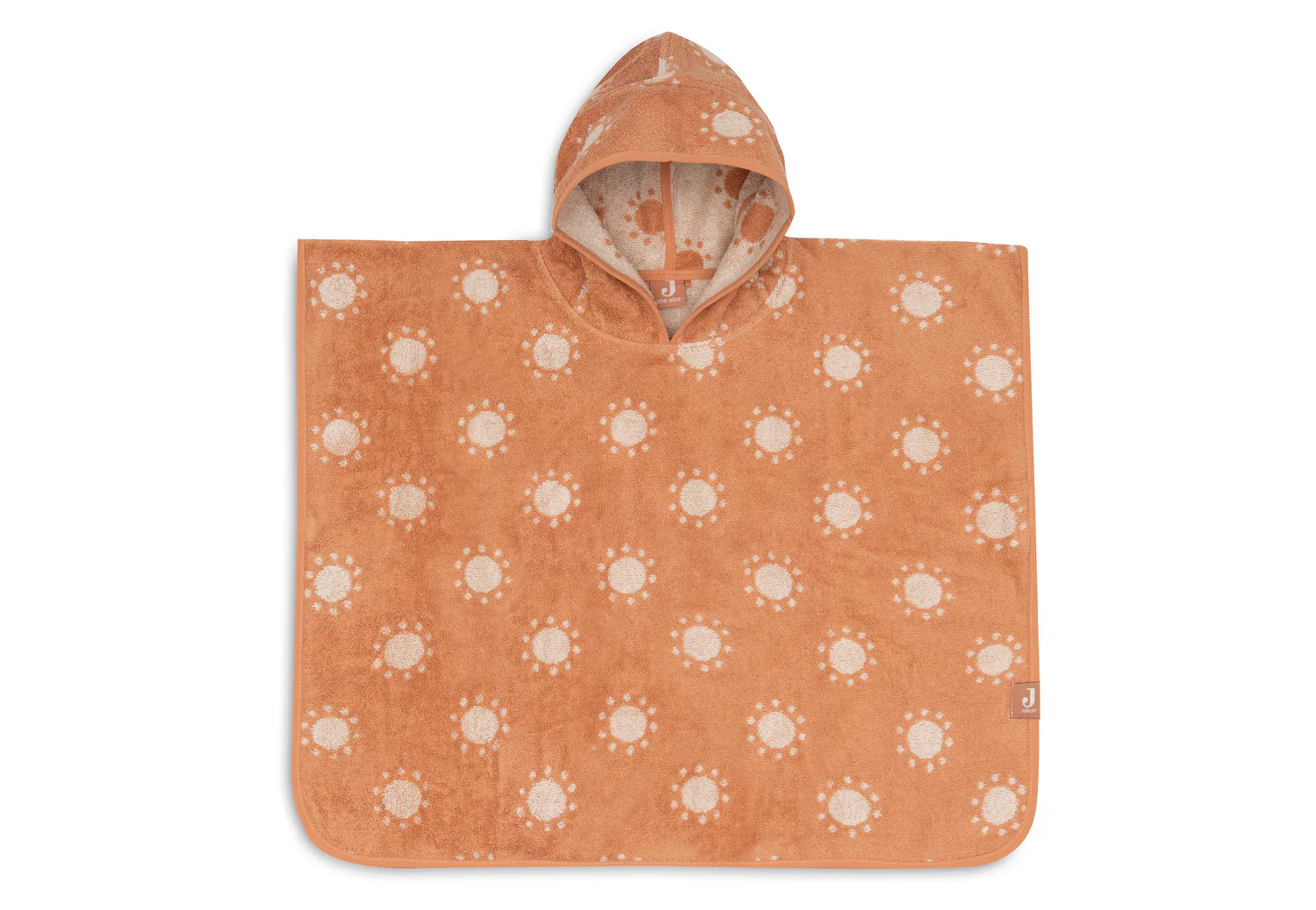 Махрове банне пончо Jollein, Jacquard Sun Reversible – інтернет-магазин Jollein