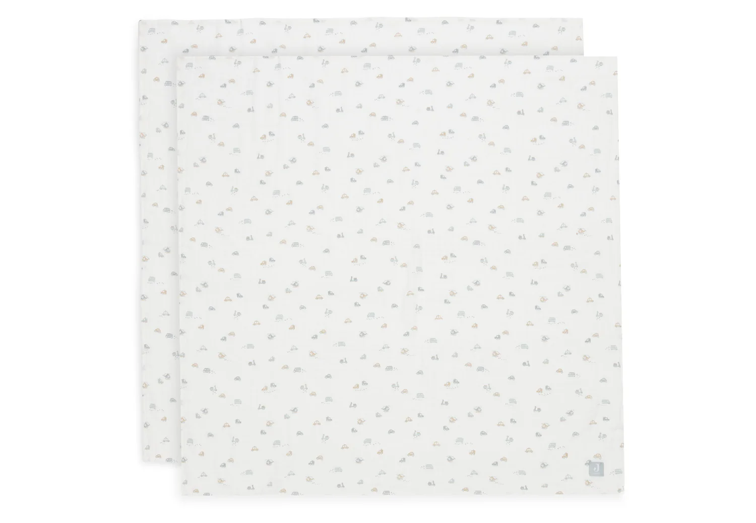 Великі муслінові пелюшки Jollein 115×115 см, 115×115 см On The Go (2pack), 2 шт. – інтернет-магазин Jollein