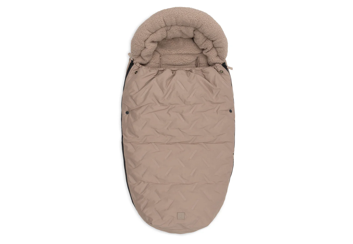 Конверт у коляску Jollein Embossed, колір молочної кави – інтернет-магазин Jollein