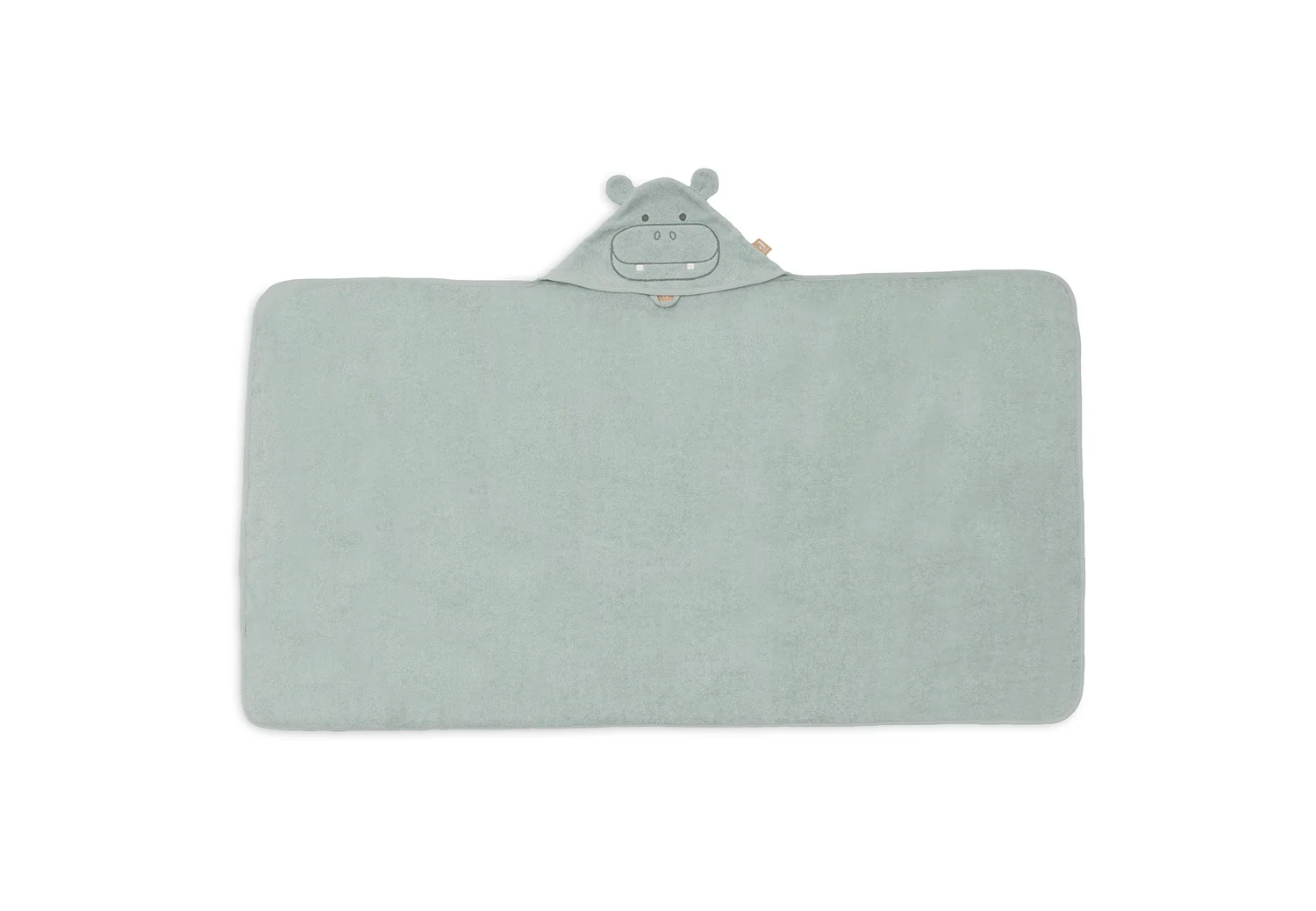 Махровий рушник з капюшоном Jollein 70×130 см, Hippo Happy – інтернет-магазин Jollein